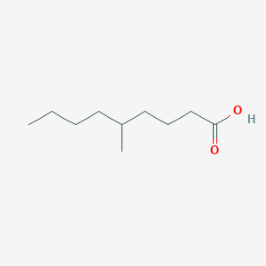 5-Methylnonanoic acid chemical structure (CAS 116530-39-3)