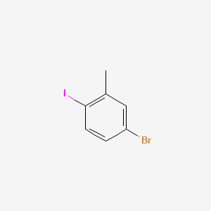 5-Bromo-2-iodotoluene chemical structure (CAS 116632-39-4)