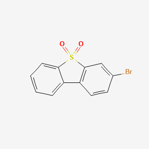 3-Bromodibenzo[b,d]thiophene 5,5-dioxide chemical structure (CAS 116668-69-0)