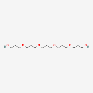 4,8,12,16-Tetraoxanonadecane-1,19-diol chemical structure (CAS 1167572-53-3)