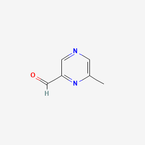 6-Methylpyrazine-2-carbaldehyde chemical structure (CAS 116758-01-1)
