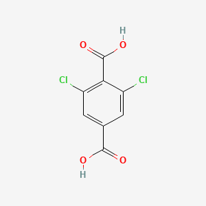 2,6-Dichloroterephthalic acid chemical structure (CAS 116802-97-2)