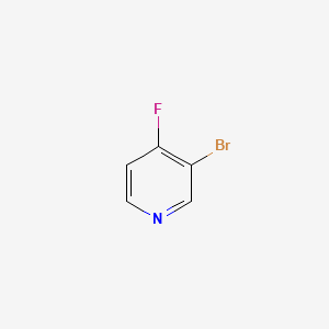 3-Bromo-4-fluoropyridine chemical structure (CAS 116922-60-2)
