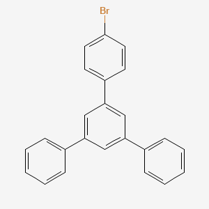 4-Bromo-5'-phenyl-1,1':3',1''-terphenyl chemical structure (CAS 116941-52-7)