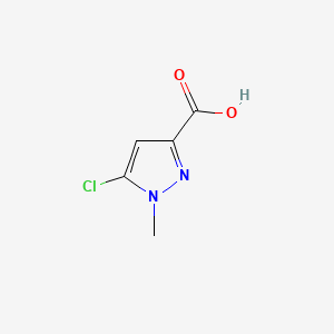 5-Chloro-1-methyl-1H-pyrazole-3-carboxylic acid chemical structure (CAS 1173246-76-8)