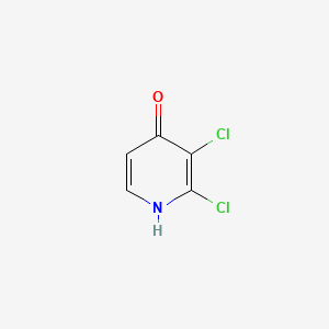 2,3-dichloropyridin-4-ol chemical structure (CAS 1174047-06-3)