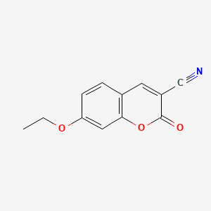 3-Cyano-7-ethoxycoumarin chemical structure (CAS 117620-77-6)