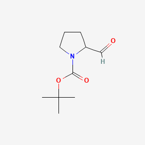 1-Boc-2-Formylpyrrolidine chemical structure (CAS 117625-90-8)