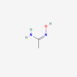 (Z)-N'-Hydroxyacetimidamide chemical structure (CAS 117771-39-8)