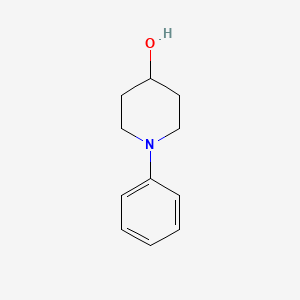1-Phenylpiperidin-4-ol chemical structure (CAS 117896-69-2)