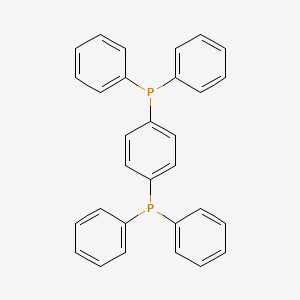 1,4-Bis(diphenylphosphanyl)benzene chemical structure (CAS 1179-06-2)
