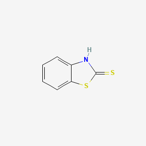 Benzo[d]thiazole-2-thiol chemical structure (CAS 118090-09-8)