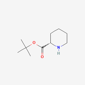 (S)-tert-Butyl piperidine-2-carboxylate chemical structure (CAS 118143-76-3)