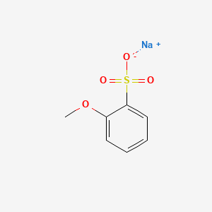 Sodium 2-methoxybenzenesulfonate chemical structure (CAS 118218-19-2)