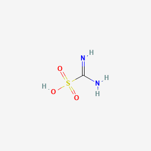 Amino(imino)methanesulfonic acid chemical structure (CAS 1184-90-3)