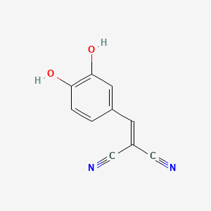 2-(3,4-Dihydroxybenzylidene)malononitrile chemical structure (CAS 118409-57-7)