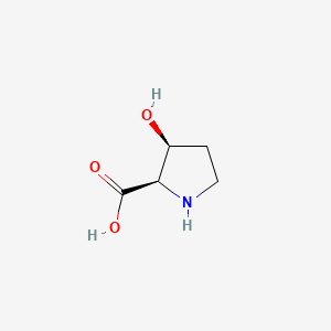 (2R,3S)-3-Hydroxypyrrolidine-2-carboxylic acid chemical structure (CAS 118492-86-7)