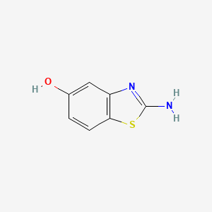 2-Aminobenzo[d]thiazol-5-ol chemical structure (CAS 118526-19-5)