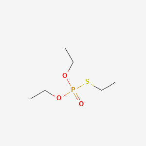 O,O,S-Triethyl phosphorothioate chemical structure (CAS 1186-09-0)