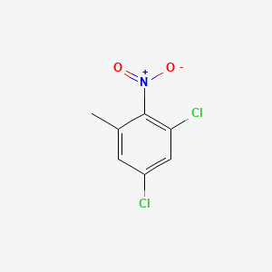 1,5-Dichloro-3-methyl-2-nitrobenzene chemical structure (CAS 118665-00-2)