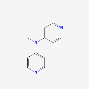 N-Methyl-N-(pyridin-4-yl)pyridin-4-amine chemical structure (CAS 118688-13-4)
