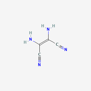 Diaminomaleonitrile chemical structure (CAS 1187-42-4)