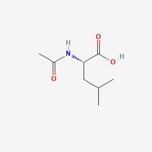 Ac-Leu-OH chemical structure (CAS 1188-21-2)