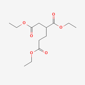 Triethyl butane-1,2,4-tricarboxylate chemical structure (CAS 1188-35-8)