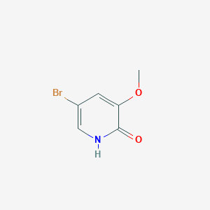 5-Bromo-3-methoxypyridin-2(1H)-one chemical structure (CAS 1189757-62-7)
