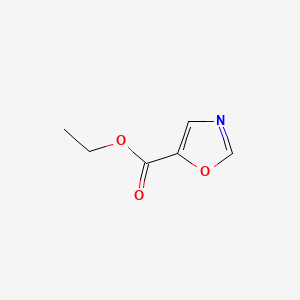 Ethyl oxazole-5-carboxylate chemical structure (CAS 118994-89-1)