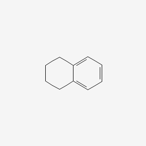 1,2,3,4-Tetrahydronaphthalene chemical structure (CAS 119-64-2)