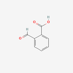 2-Carboxybenzaldehyde chemical structure (CAS 119-67-5)