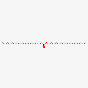 Hexadecyl octadecanoate chemical structure (CAS 1190-63-2)