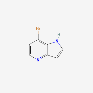 7-Bromo-4-azaindole chemical structure (CAS 1190318-63-8)