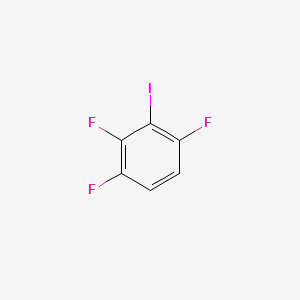 1,2,4-Trifluoro-3-iodobenzene chemical structure (CAS 1190385-24-0)