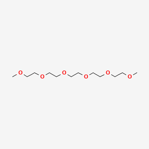 2,5,8,11,14,17-Hexaoxaoctadecane chemical structure (CAS 1191-87-3)