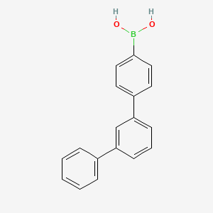 [1,1':3',1''-Terphenyl]-4-ylboronic acid chemical structure (CAS 1191061-81-0)