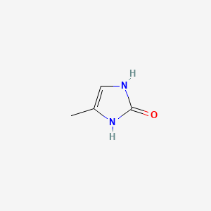 4-Methyl-1H-imidazol-2(3H)-one chemical structure (CAS 1192-34-3)