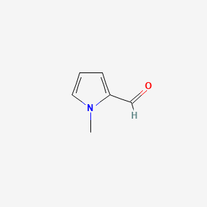 1-Methylpyrrole-2-carboxaldehyde chemical structure (CAS 1192-58-1)
