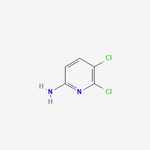 5,6-Dichloropyridin-2-amine chemical structure (CAS 1192814-45-1)