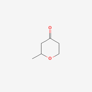 2-Methyldihydro-2H-pyran-4(3H)-one chemical structure (CAS 1193-20-0)