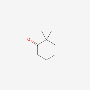 2,2-Dimethylcyclohexanone chemical structure (CAS 1193-47-1)
