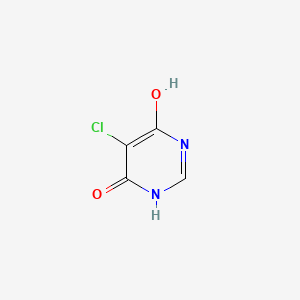 5-Chloropyrimidine-4,6-diol chemical structure (CAS 1193-56-2)