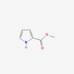 Methyl 1H-pyrrole-2-carboxylate chemical structure (CAS 1193-62-0)