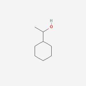 1-Cyclohexylethanol chemical structure (CAS 1193-81-3)