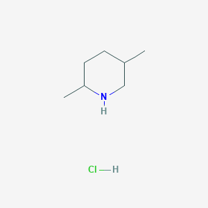 2,5-Dimethylpiperidine hydrochloride chemical structure (CAS 119301-54-1)