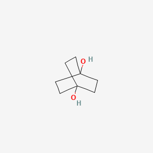 Bicyclo[2.2.2]octane-1,4-diol chemical structure (CAS 1194-44-1)