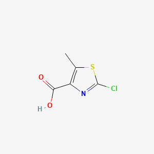 2-Chloro-5-methylthiazole-4-carboxylic acid chemical structure (CAS 1194374-24-7)