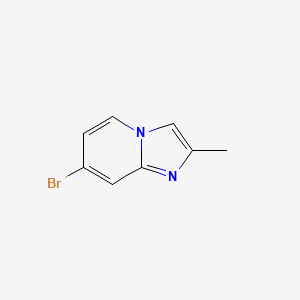 7-Bromo-2-methylimidazo[1,2-a]pyridine chemical structure (CAS 1194375-40-0)