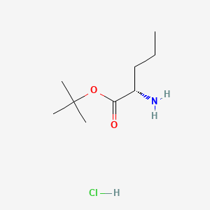 H-Nva-OtBu.HCl chemical structure (CAS 119483-47-5)